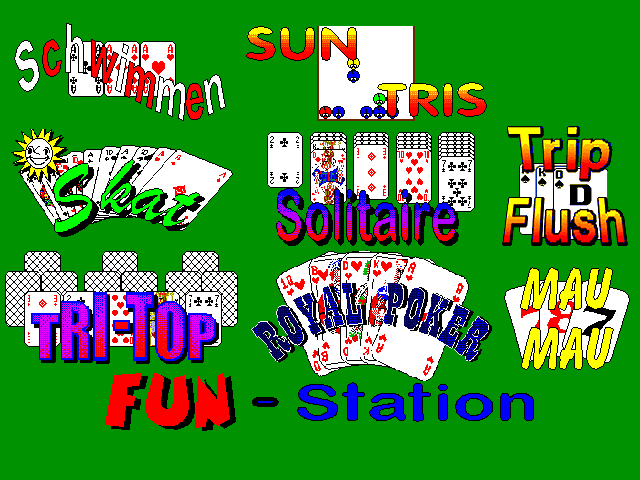 Fun Station Spielekoffer 9 Spiele Title Screen